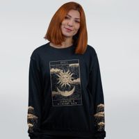 MOLETOM BÁSICO PRETO - SUNSHINE & MIDNIGHT