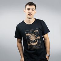 CAMISETA PRETA - SUNSHINE & MIDNIGHT