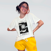 CAMISETA OFF WHITE - SUNSHINE & MIDNIGHT