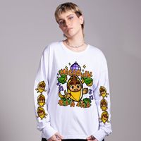 MANGA LONGA OFF WHITE - MACAQUIN