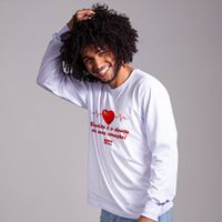 MANGA LONGA OFF WHITE - BENDITO É O DESEJO