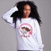 MANGA LONGA OFF WHITE - IRRITANTEMENTE FOFA