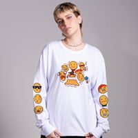 MANGA LONGA OFF WHITE - EMOJI