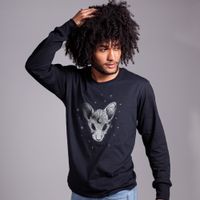 MANGA LONGA PRETA - MYSTIC CAT