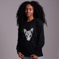 MANGA LONGA PRETA - MYSTIC CAT
