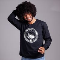 MANGA LONGA PRETA - GEMAPLYS LOGO