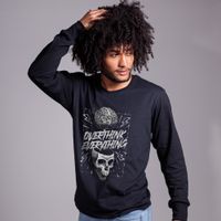 MANGA LONGA PRETA - OVERTHINK EVERYTHING
