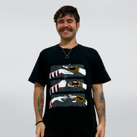 CAMISETA PRETA - TOQUINHO