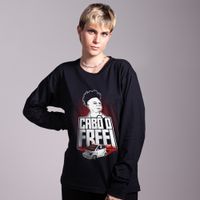 MANGA LONGA PRETA - CABÔ O FREEI