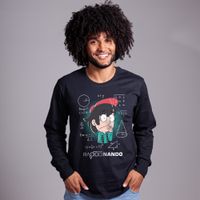 MANGA LONGA PRETA - RACIOCINANDO