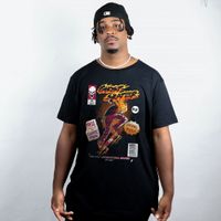 CAMISETA PRETA - GHOST SKATER