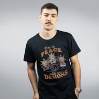 CAMISETA PRETA - MY DEMONS