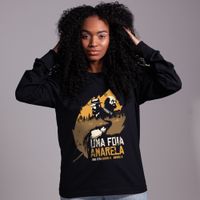 MANGA LONGA PRETA - FOIA AMARELA