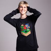 MANGA LONGA PRETA - SKYBLOCK