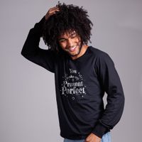 MANGA LONGA PRETA - PRESENT PERFECT