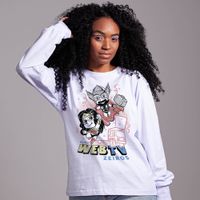 MANGA LONGA OFF WHITE - BLOQUINHO DOS WEBTVZEIROS