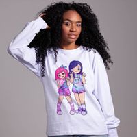 MANGA LONGA OFF WHITE - NATY E KEKE