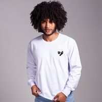 MANGA LONGA OFF WHITE - PERSONAGENS DO BRASIL