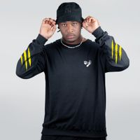 MOLETOM BÁSICO PRETO - JÁCOMO