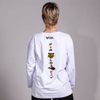 MANGA LONGA OFF WHITE - PERSONAGENS DO BRASIL