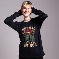 MANGA LONGA PRETA - NORMAL IS BORING