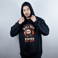 MOLETOM PRETO - KILL YOU