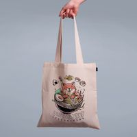 ECOBAG PALHA - ITADAKIMASU DOG