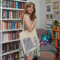 ECOBAG PALHA - BOOK SHELF