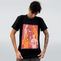 CAMISETA PRETA - CAFÉ
