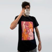 CAMISETA PRETA - CAFÉ