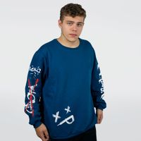 MOLETOM BÁSICO AZUL PETRÓLEO - VIDAS