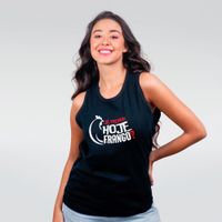 REGATA PRETA - JÁ TREINOU HOJE FRANGO?