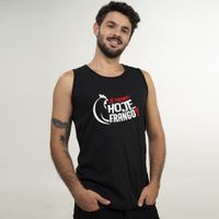 REGATA PRETA - JÁ TREINOU HOJE FRANGO?