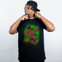 CAMISETA PRETA - QUARTETO FANTÁSTICO