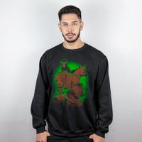 MOLETOM BÁSICO PRETO - QUARTETO FANTÁSTICO
