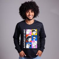 MANGA LONGA PRETA - A FAMÍLIA