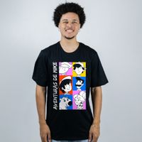 CAMISETA PRETA - A FAMÍLIA