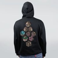 MOLETOM PRETO - GATINHOS OROCHI