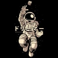MANGA LONGA PRETA - SPACE DREAMER
