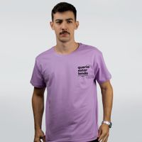 CAMISETA LILÁS - QUERIA ESTAR LENDO