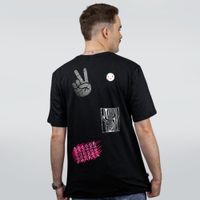 CAMISETA PRETA - PATCH