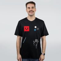 CAMISETA PRETA - PATCH