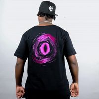 CAMISETA PRETA - CORTANDO A VISÃO