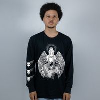 MANGA LONGA PRETA - SUPER CHICKEN JUMPER