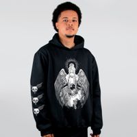 MOLETOM PRETO - SUPER CHICKEN JUMPER