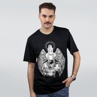 CAMISETA PRETA - SUPER CHICKEN JUMPER