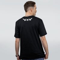 CAMISETA PRETA - SUPER CHICKEN JUMPER