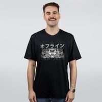 CAMISETA PRETA - OFFLINE