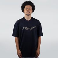 CAMISETA OVERSIZED PRETA - A CRIAÇÃO DE ADÃO