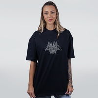 CAMISETA OVERSIZED PRETA - MANIKAST